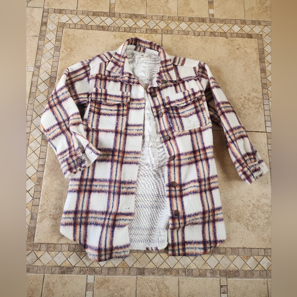 Maurices Plaid Shirt Jacket